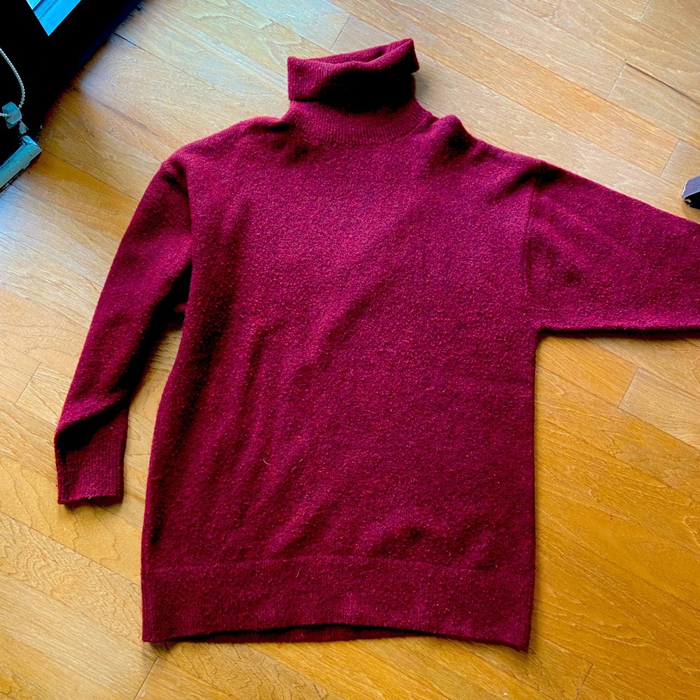 Over-sized Turtleneck Sweater